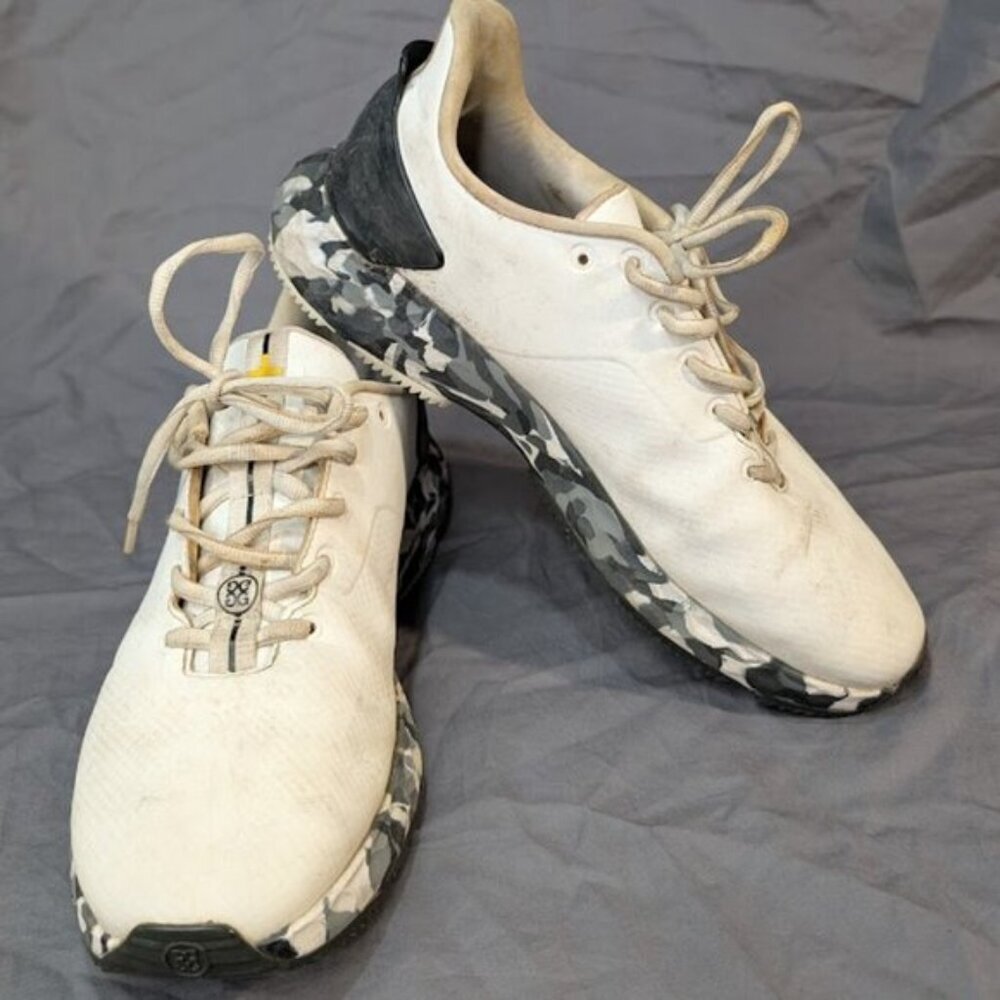 G/FORE G4 Pray For Birdies Mens White Sz 9 Shoes Spikeless Golf Shoes